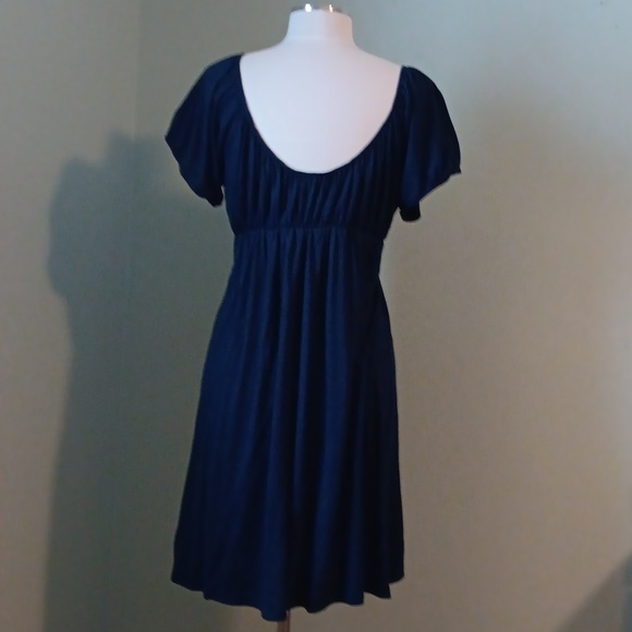 Navy Jersey Sundress Size M - Picture 3 of 3